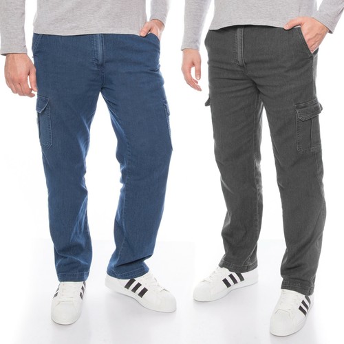 Herren cargo hose jeans - cargo-hose, jeans-hose