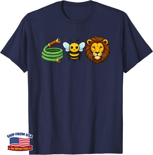 Hose bee lion rebus pun - bee, we