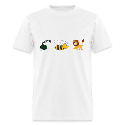 Hose bee lion - bee, lying)