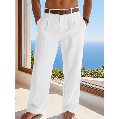 Herren leinen baumwolle - herren,