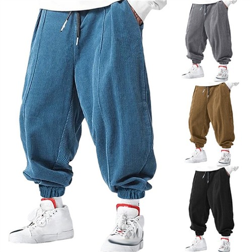 Mens corduroy trousers baggy - corduroy,