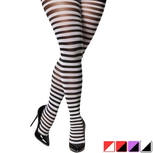 Plus striped opaque - opaque, tights