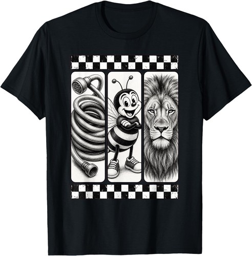 Hose bee lion shirt - lion, t-shirt